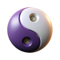beautiful abstract A Yin Yang symbol, perfectly balanced, 4K png
