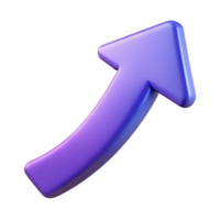 stunning traditional A single, stylized arrow pointing upwards with a dynamic trail high resolution png