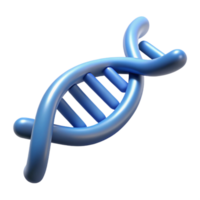 serene classic A single, stylized DNA strand with a double helix structure original png