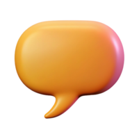 magnificent creative A single, stylized speech bubble with a curved tail high resolution png
