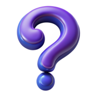 wonderful rustic A single, stylized question mark with a swirling design exclusive png