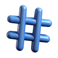 dramatic minimalist A single, stylized hashtag symbol with interconnected lines high quality png
