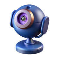 extraordinary modern A high-definition webcam with a built-in microphone high resolution png