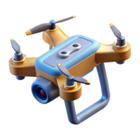 magnificent minimalist A drone with a high-resolution camera authentic png
