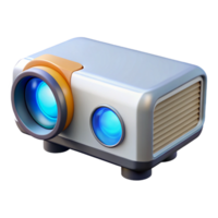 dramatic artistic A projector with high-brightness projection high quality png
