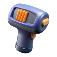 beautiful rustic A barcode scanner for inventory management high resolution png