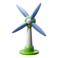 beautiful contemporary A wind turbine generating clean energy high quality png