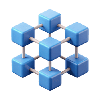 degno di nota rustico blockchain tecnologia rappresentato di interconnesso blocchi genuino png