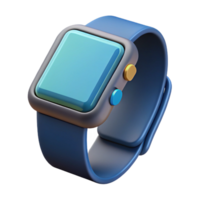 stunning creative A smartwatch with a fitness tracker display, high resolution png