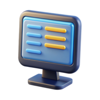 stunning traditional A single computer monitor displaying code, original png