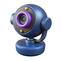 serene abstract A webcam with a built-in microphone, exclusive png