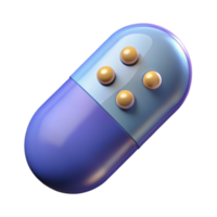 extraordinary vintage A smart pill with embedded sensors, genuine png