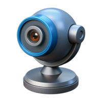 magnificent contemporary Security camera with pan and tilt functionality detailed png