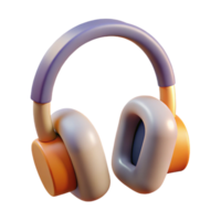 lindo contemporâneo uma par do fones de ouvido, minimalista e abstrato Alto resolução png