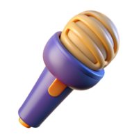 extraordinary artistic A microphone, stylized and abstract high resolution png