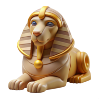 vibrant rustic Sphinx, with a riddle high quality png