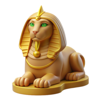 elegant abstract Sphinx, with a riddle original png