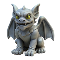 wonderful creative Stone gargoyle sculpture 4K png