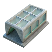 dramatic vintage Precast concrete panel detailed png