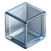 elegant traditional Glass block, clear, square, high quality png