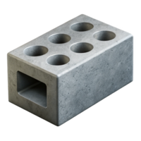 elegant rustic Concrete block, cinder block, gray, high quality png
