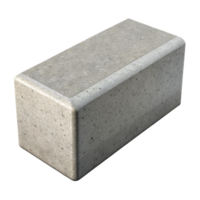 elegant abstract Concrete block, standard size, high quality png