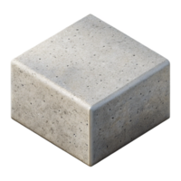 serene modern Concrete block, standard size, high quality png