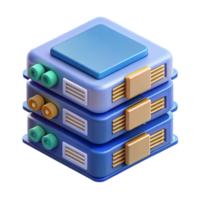 impressive traditional Server blade with processors and RAM high quality png