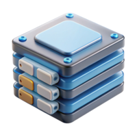 serene rustic Data storage hard drive array high quality png