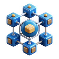 wonderful vintage Blockchain technology network diagram genuine png