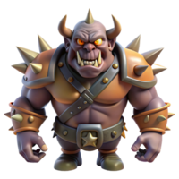 vibrant rustic A menacing orcish warhammer, spiked and stained with dark markings original png