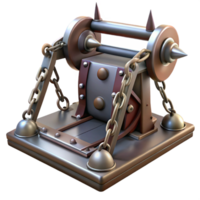 extraordinary rustic A detailed, iron maiden torture device authentic png