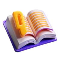 wonderful abstract A book, open pages, abstract text professional png