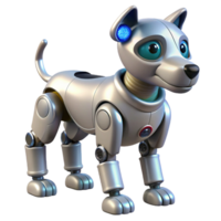 elegant abstract Robot Dog with advanced sensors and AI genuine png