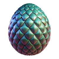 wonderful abstract A fierce dragon egg, scales shimmering high resolution png