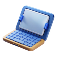 stunning artistic Tablet computer with keyboard case high resolution png