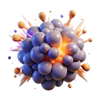 stunning rustic A dynamic, abstract explosion of particles high resolution png