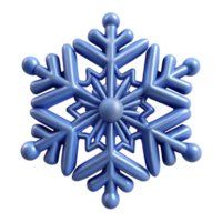 impressive traditional A single, stylized snowflake with intricate, symmetrical patterns exclusive png