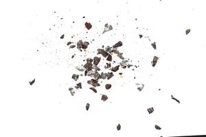 rock particle with dust texture photo
