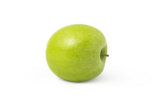 Fresh Green Apple Isolated. Full Depth of Field with Clipping Path. png
