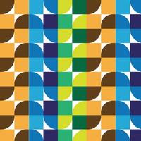 Abstract Bauhaus style Pattern vector