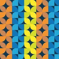 Bauhaus Style pattern Background vector