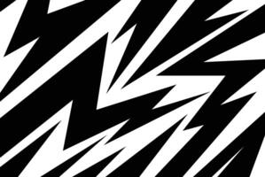 Abstract black and white background with various arrow pattern vector
