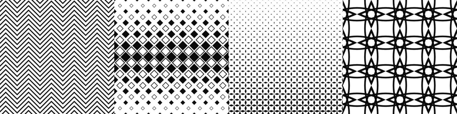 Monochrome pattern collection