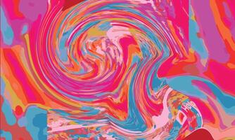Abstract Wavy Background Multi color Illustration. Suitable for Background Design, Banner, Wallpaper Presentation Pages. vector