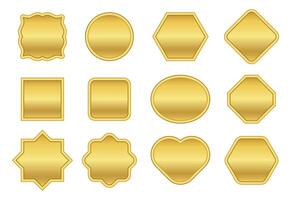 golden label tag, gold label, golden frame vector