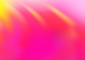 Light Pink, Yellow blurred shine abstract background. vector