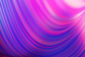Light Pink, Blue background with curved circles. vector