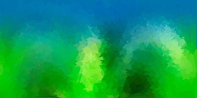 Light blue, yellow abstract triangle backdrop. vector