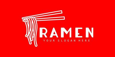 Noodle Logo is a professional design suitable for dining establishments of all sizes. vector